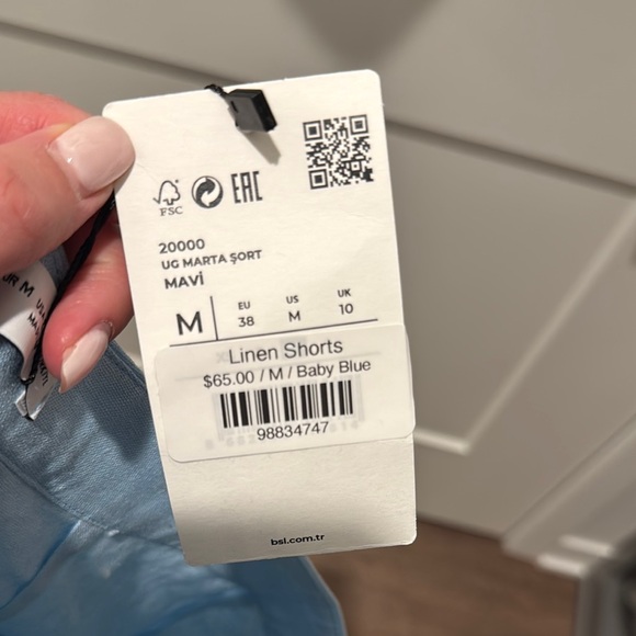 Light Blue Button-Front Matching Set - Picture 8 of 9